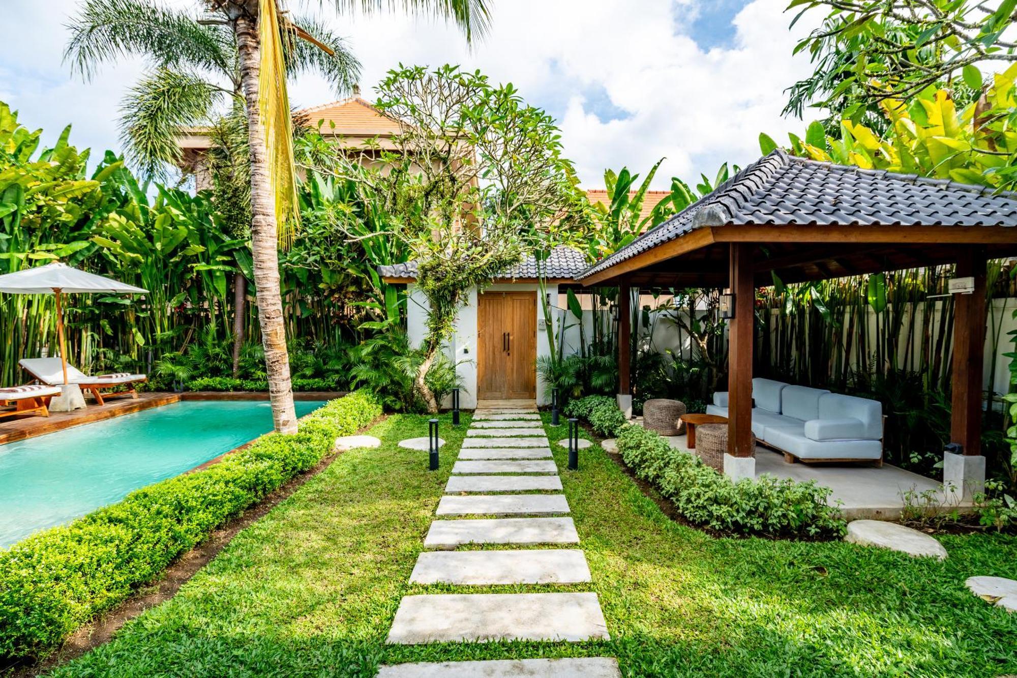 Hijau By Evdekimi - Charming 2br Escape With Pool, Outdoor Lounge, Lush Garden - Long Extras Villa